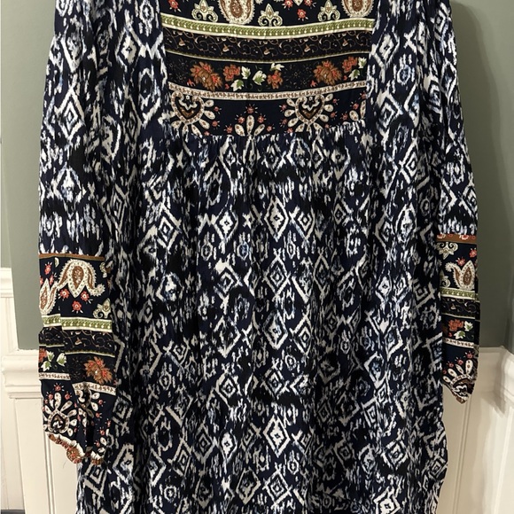 Entro Floral Paisley Dress Small Like New - Picture 3 of 4